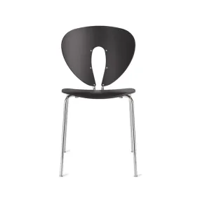 Dining Chair     GLOBUS Frêne laqué Frêne laqué noir           STUA