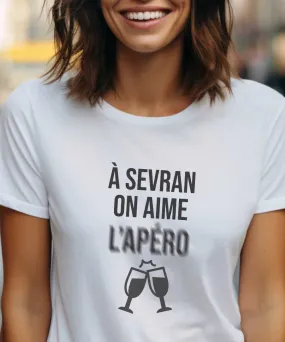 T-Shirt A Sevran on aime l'apéro